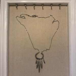 Silver Stella & Dot pendant necklace